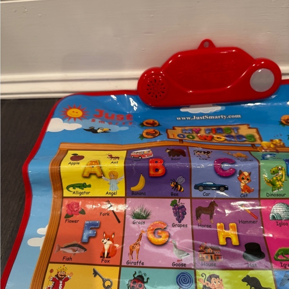 Just Smarty First Words Colorful Interactive Electronic Learning Mat for Kids - Picture 2 of 5